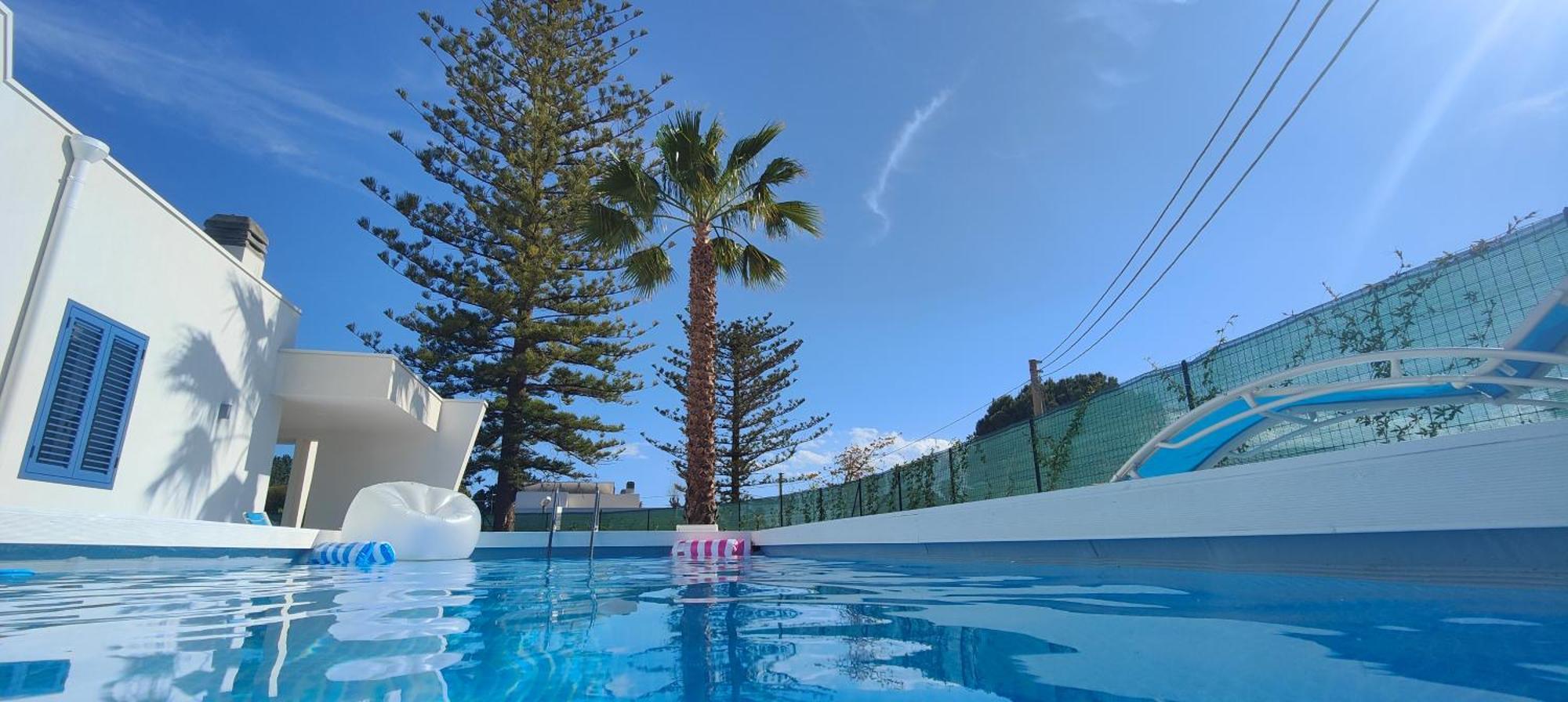 Pool Seaside Relais - Ville Ninfea, Marea, Rosa E Cassiopea Фонтане-Бьянке Экстерьер фото