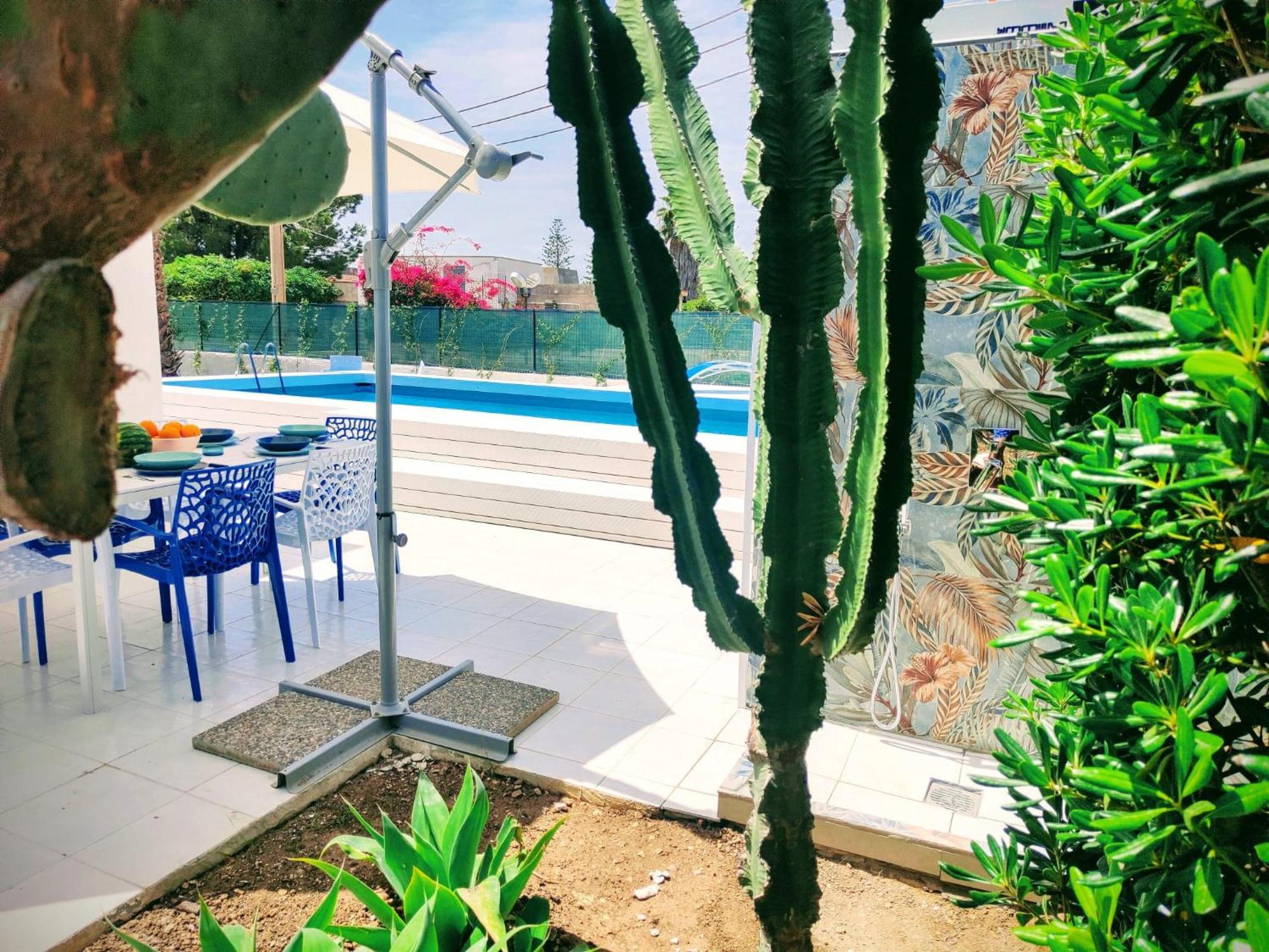 Pool Seaside Relais - Ville Ninfea, Marea, Rosa E Cassiopea Фонтане-Бьянке Экстерьер фото