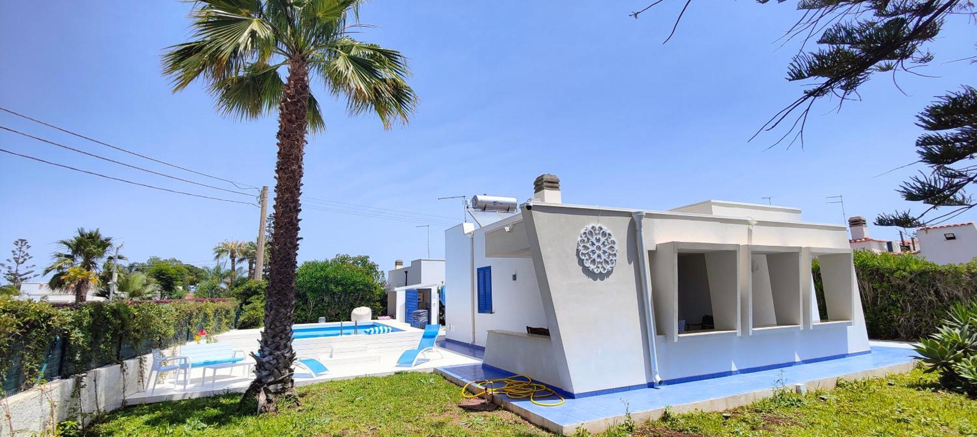 Pool Seaside Relais - Ville Ninfea, Marea, Rosa E Cassiopea Фонтане-Бьянке Экстерьер фото