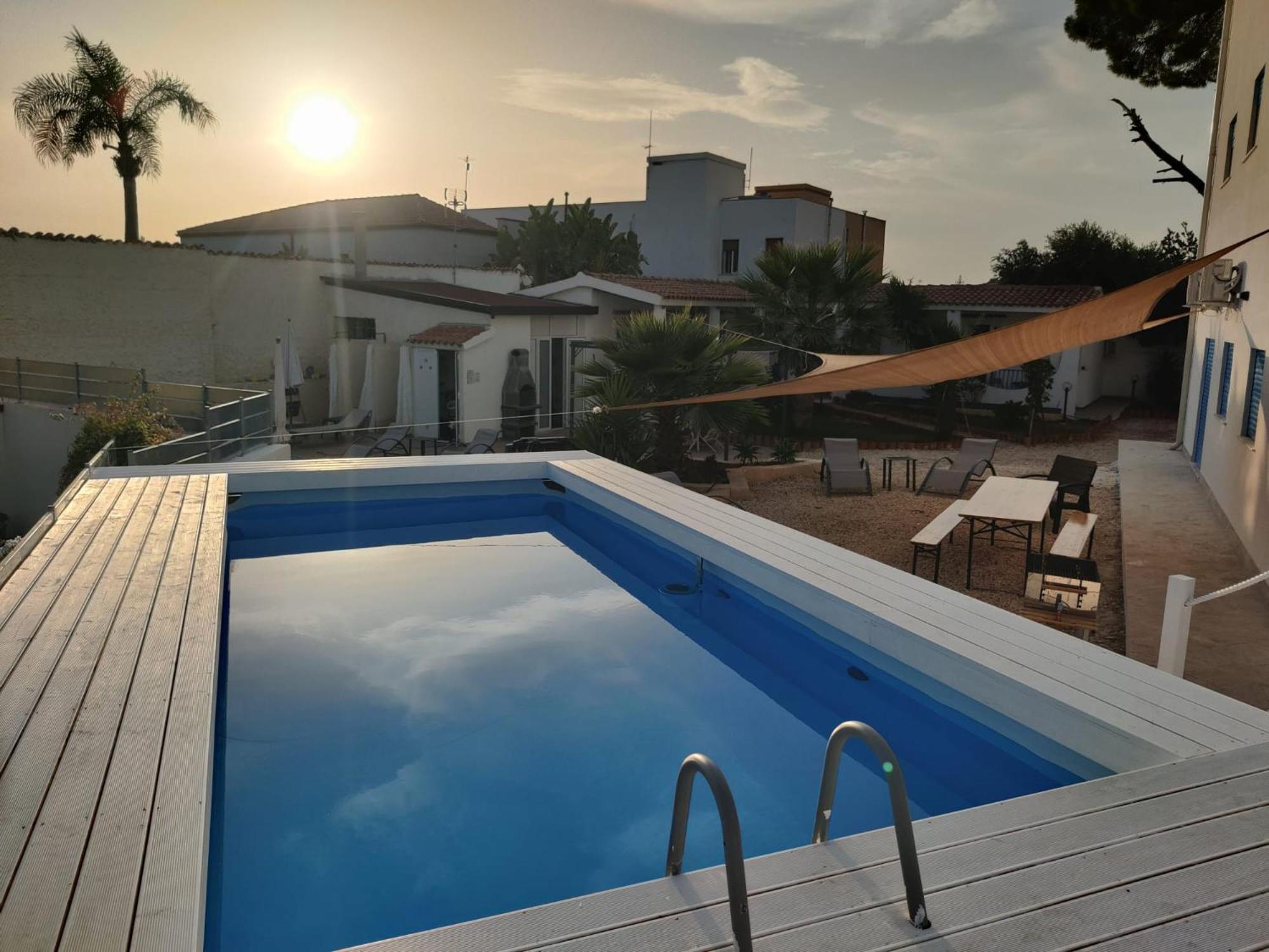Pool Seaside Relais - Ville Ninfea, Marea, Rosa E Cassiopea Фонтане-Бьянке Экстерьер фото